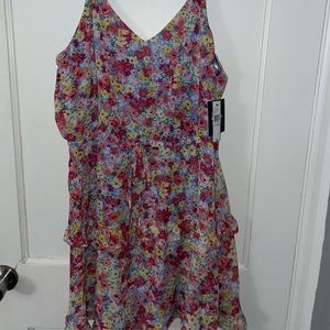 Summer Dress, Tags, XL, Floral